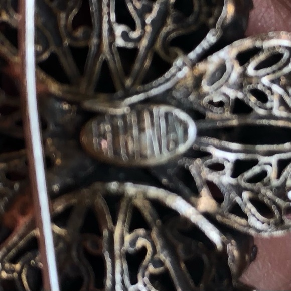 Regency Cognac Brooch - Picture 3 of 3